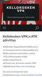 Mobile Screenshot of kellokoskenvpk.fi